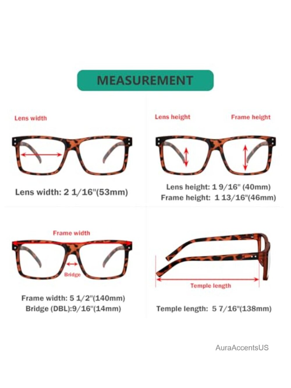 2.5 Reading Glasses Men Women 5 Pack Spring Hinge Oversized Readers - Picture 2 of 5